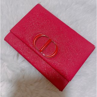 ディオール(Dior)のディオール　ミラー　ピンク　鏡　カード収納あり(ミラー)