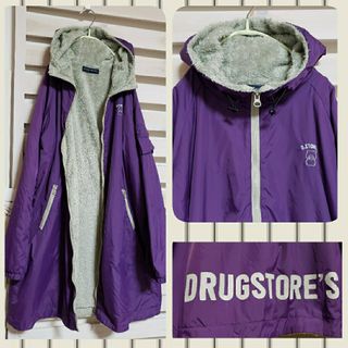 ドラッグストアーズ(drug store's)の【drug store's】軽くて暖か! 耳付きフード 裏ボアコートベンチコート(その他)