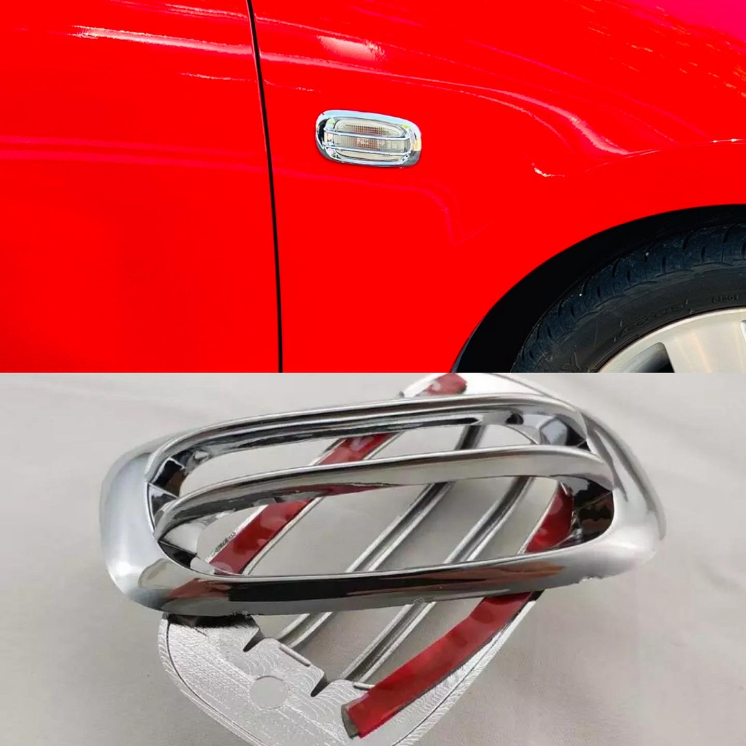 コペン ウィンカー クロームメッキリング L880K DAIHATSU 自動車/バイクの自動車(車種別パーツ)の商品写真