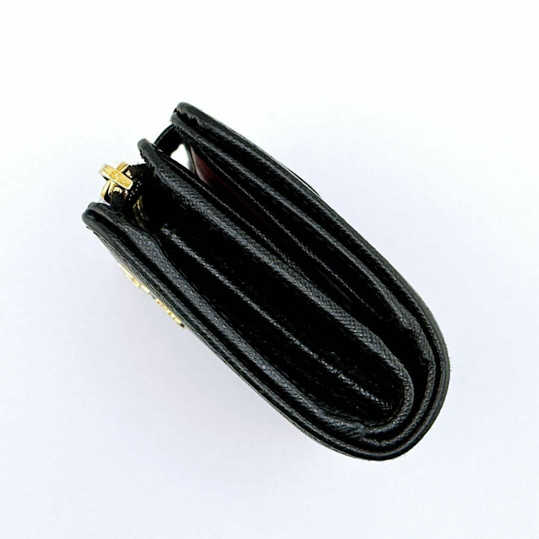 PRADA(プラダ)のプラダ 1ML018 サフィアーノ レザー 二つ折り財布 ユニセックス レディースのファッション小物(財布)の商品写真