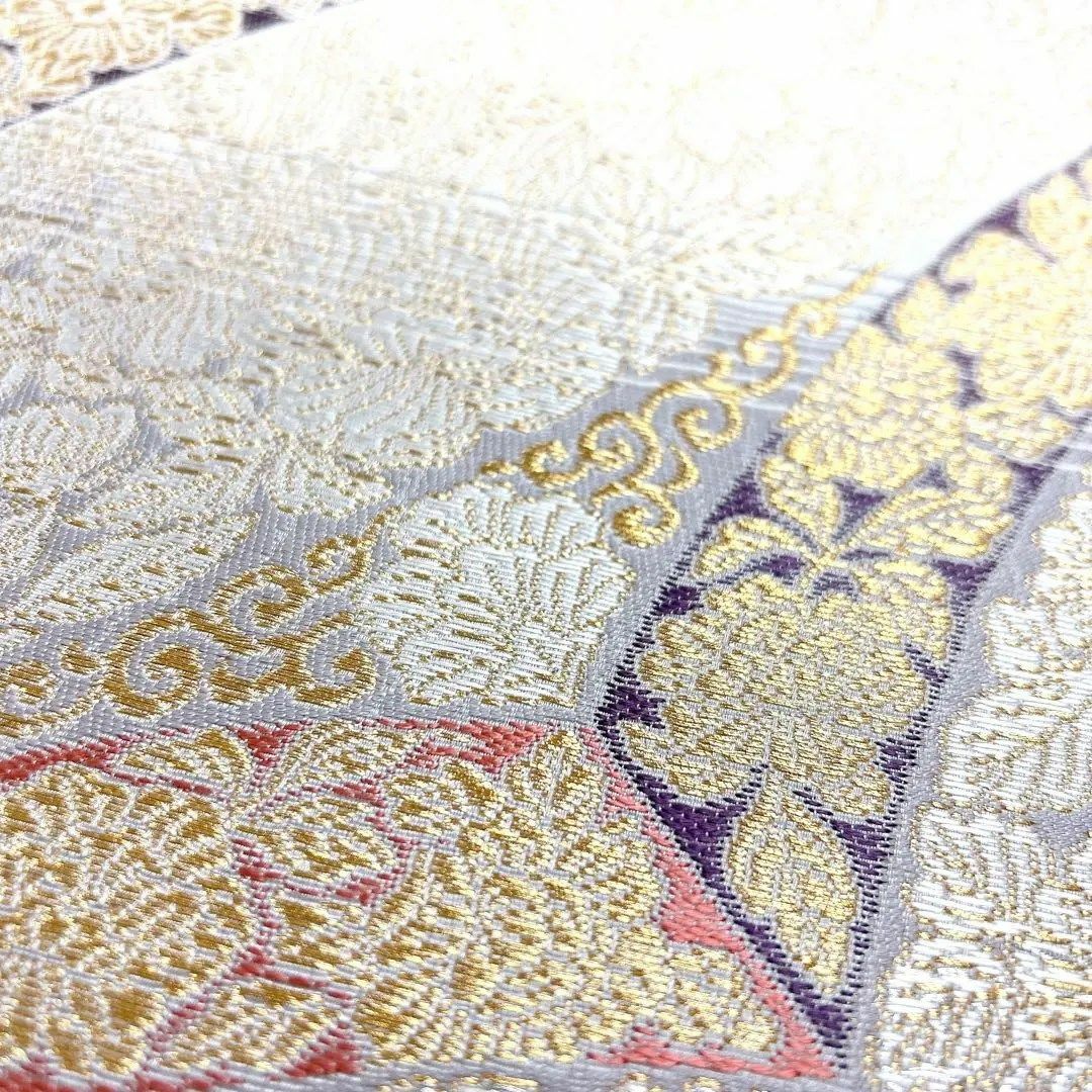 金糸で花模様が織られた袋帯 着物の通販 by TSUMUGI re:KIMONO shop 