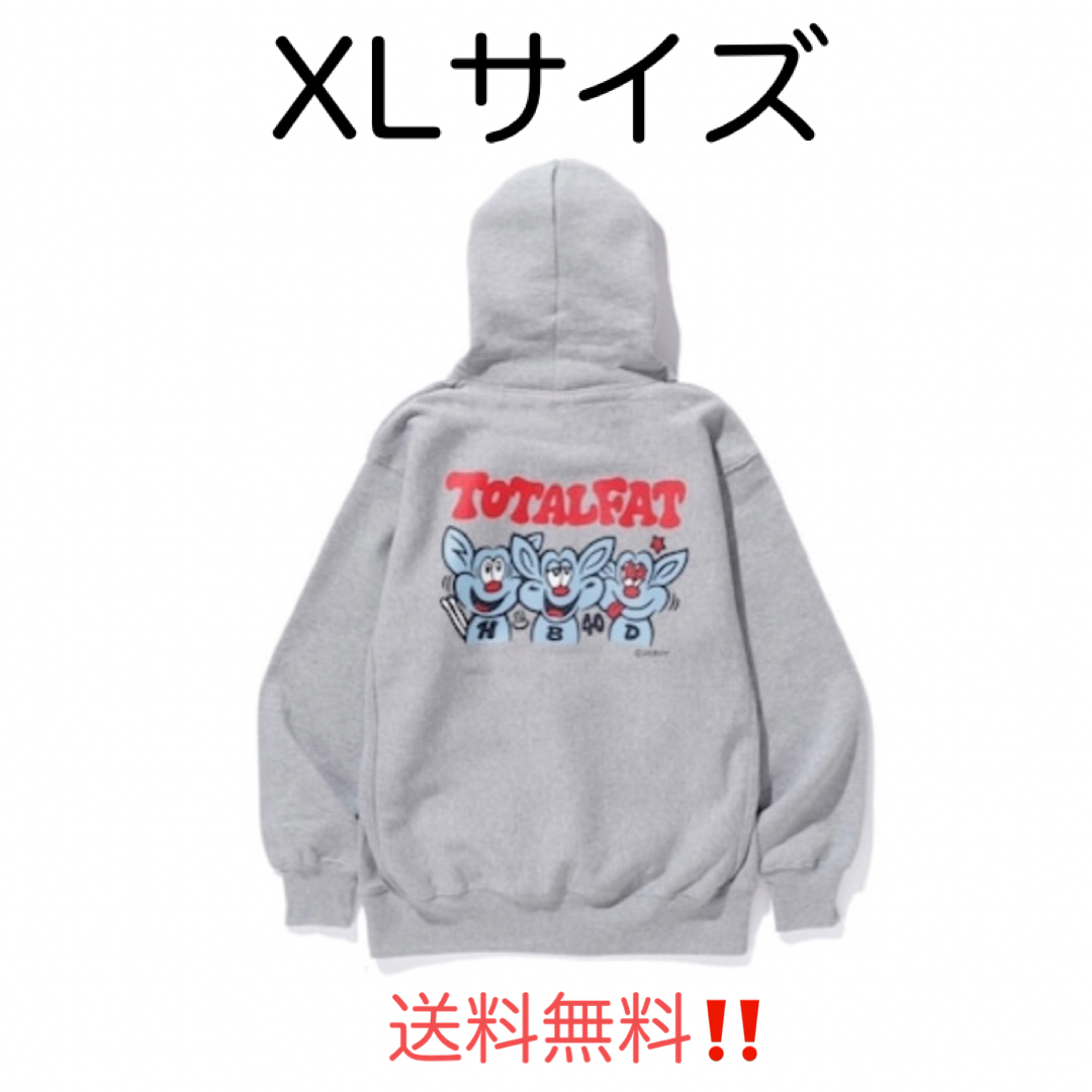 TOTALFAT BUNTA × VERDY SWEAT HOODIE XLGirlsDon