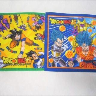 ドラゴンボール(ドラゴンボール)のドラゴンボール超ミニタオル2枚組*日本製*22X22cm(その他)