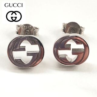 グッチ(Gucci)の【中古全国送料無料】GUCCI グッチ インターロッキングG ピアス SV925(ピアス)