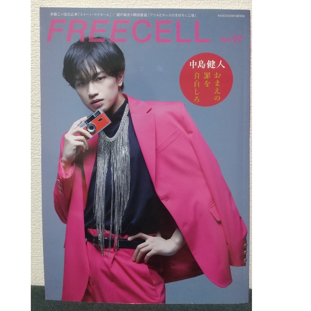 中島健人 FREECELL vol.57 エンタメ/ホビーの雑誌(アート/エンタメ/ホビー)の商品写真
