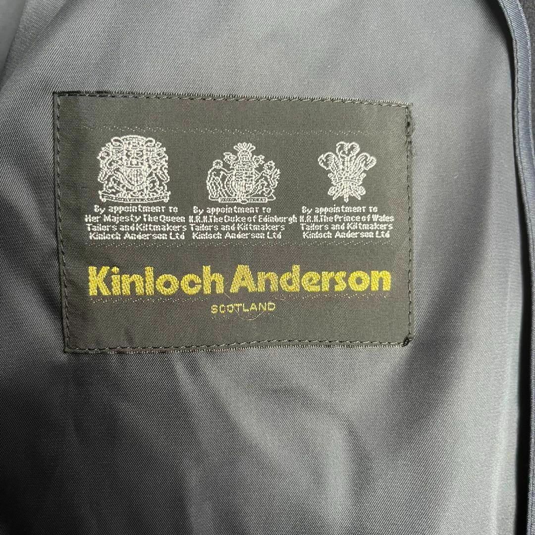 【極美品】キンロックアンダーソン カシミヤ100%ロングコート ステンカラー