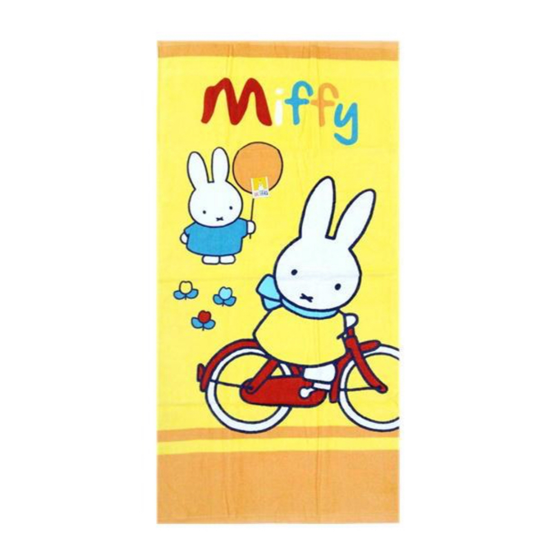 miffy(ミッフィー)のミッフィ　シャーリングバスタオル インテリア/住まい/日用品の日用品/生活雑貨/旅行(タオル/バス用品)の商品写真