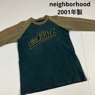 Tシャツ/カットソー(七分/長袖)【美品】  NEIGHBOR HOOD / ネイバーフッド | CLASSIC WORK/EC-SHIRT.LS  191TSNH-SHM01 クラシック ワーク シャツ | S | ネイビー | メンズ