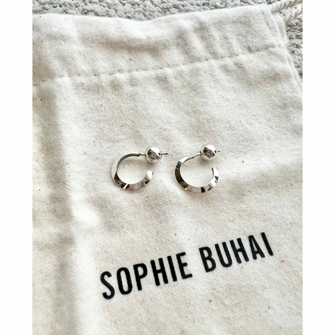 アクセサリーSOPHIE BUHAI Small Ridge Hoops ピアス