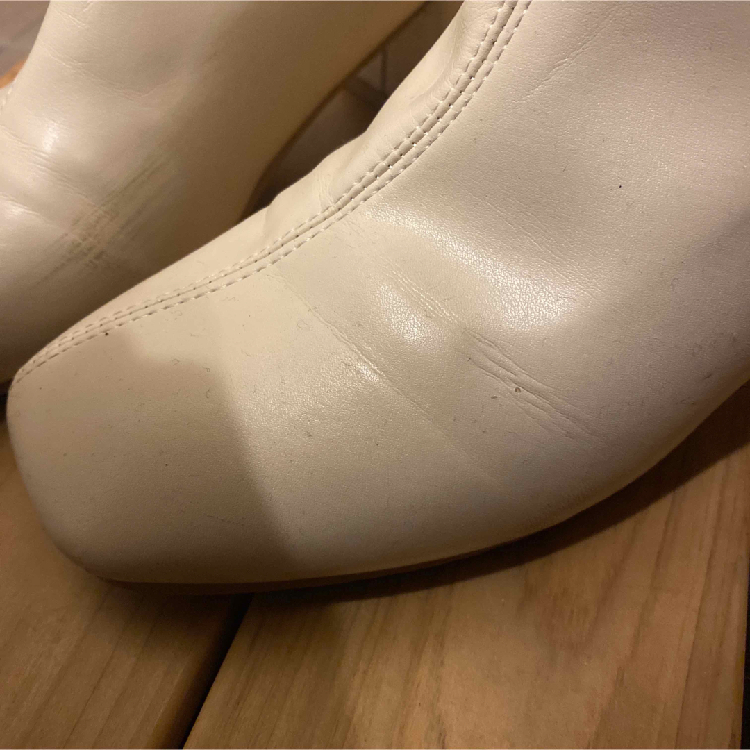 SHEIN(シーイン)のスクエアトゥ　チャンキーヒール　クラシックブーツ レディースの靴/シューズ(ブーツ)の商品写真
