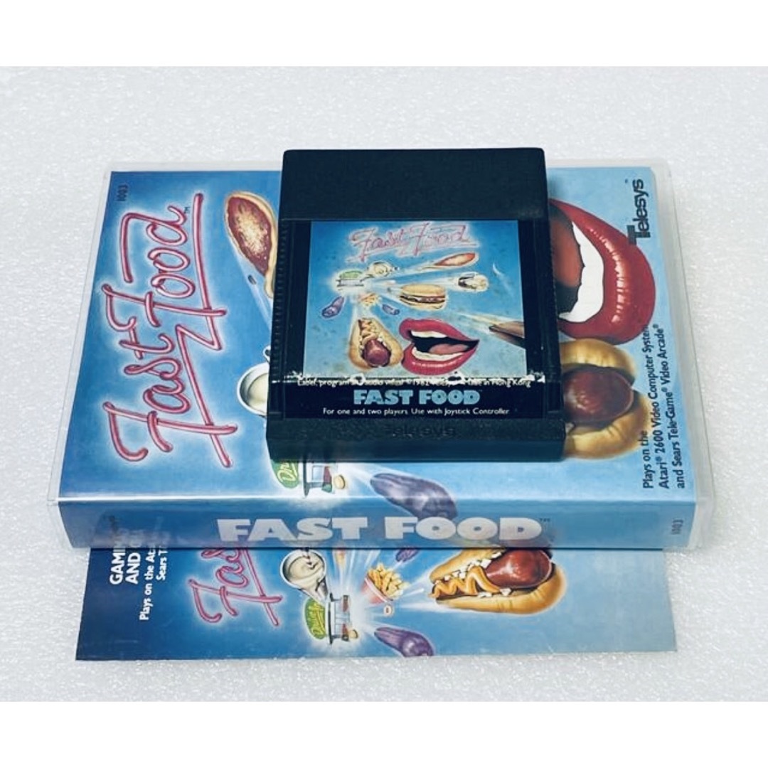 FAST FOOD [ATARI2600] エンタメ/ホビーのゲームソフト/ゲーム機本体(家庭用ゲームソフト)の商品写真