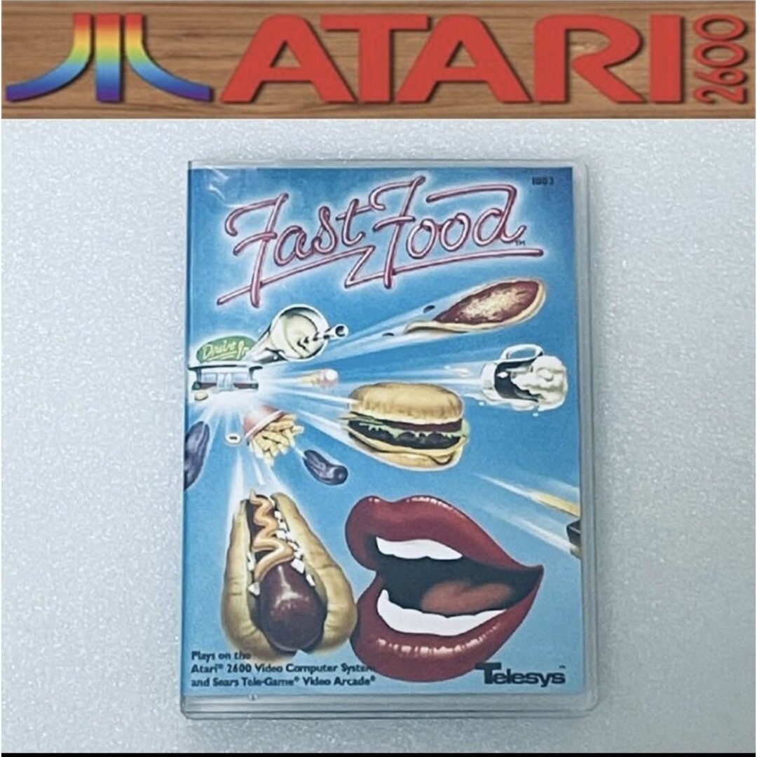 FAST FOOD [ATARI2600] エンタメ/ホビーのゲームソフト/ゲーム機本体(家庭用ゲームソフト)の商品写真