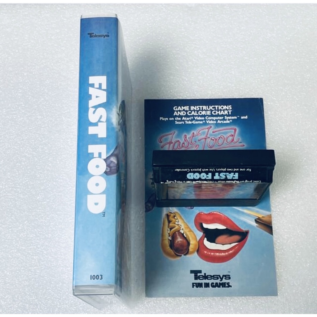 FAST FOOD [ATARI2600] エンタメ/ホビーのゲームソフト/ゲーム機本体(家庭用ゲームソフト)の商品写真