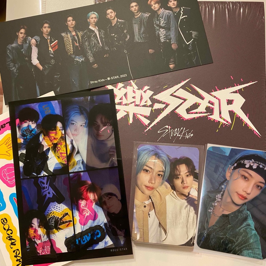 Stray Kids(ストレイキッズ)のstraykids フィリックス　樂star 限定盤　jyp 特典 エンタメ/ホビーのCD(K-POP/アジア)の商品写真
