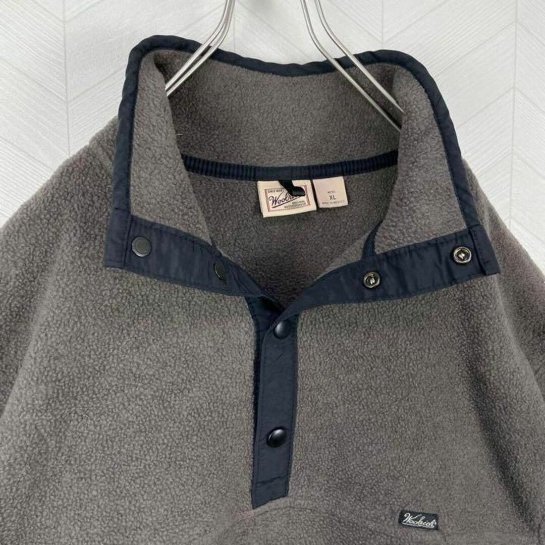 WOOLRICH - 希少90s メキシコ製 ウールリッチ フリース ハーフスナップ