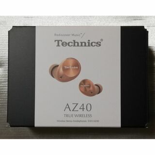 テクニクス(Technics)の新品 テクニクス ワイヤレスイヤフォン AZ40 ゴールド １年保証(ヘッドフォン/イヤフォン)