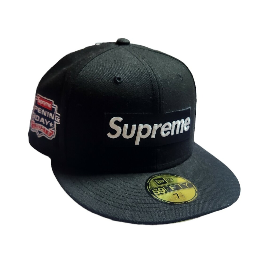 Supreme(シュプリーム)のSupreme No Comp Box Logo New Era "Black" メンズの帽子(キャップ)の商品写真