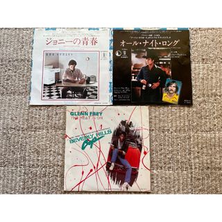 イーグルス(グレンフライ、ドンヘンリー、ジョーウォルシュ)【希少】美品レコード(ポップス/ロック(洋楽))