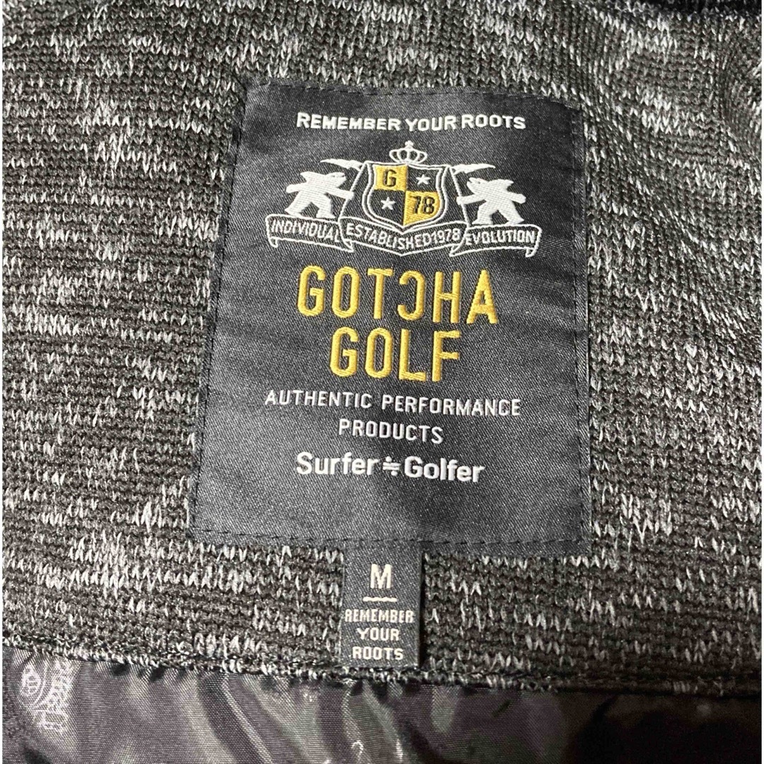 GOTCHA(ガッチャ)のガッチャゴルフ◾️メンズ中綿ベスト M メンズのジャケット/アウター(ダウンベスト)の商品写真