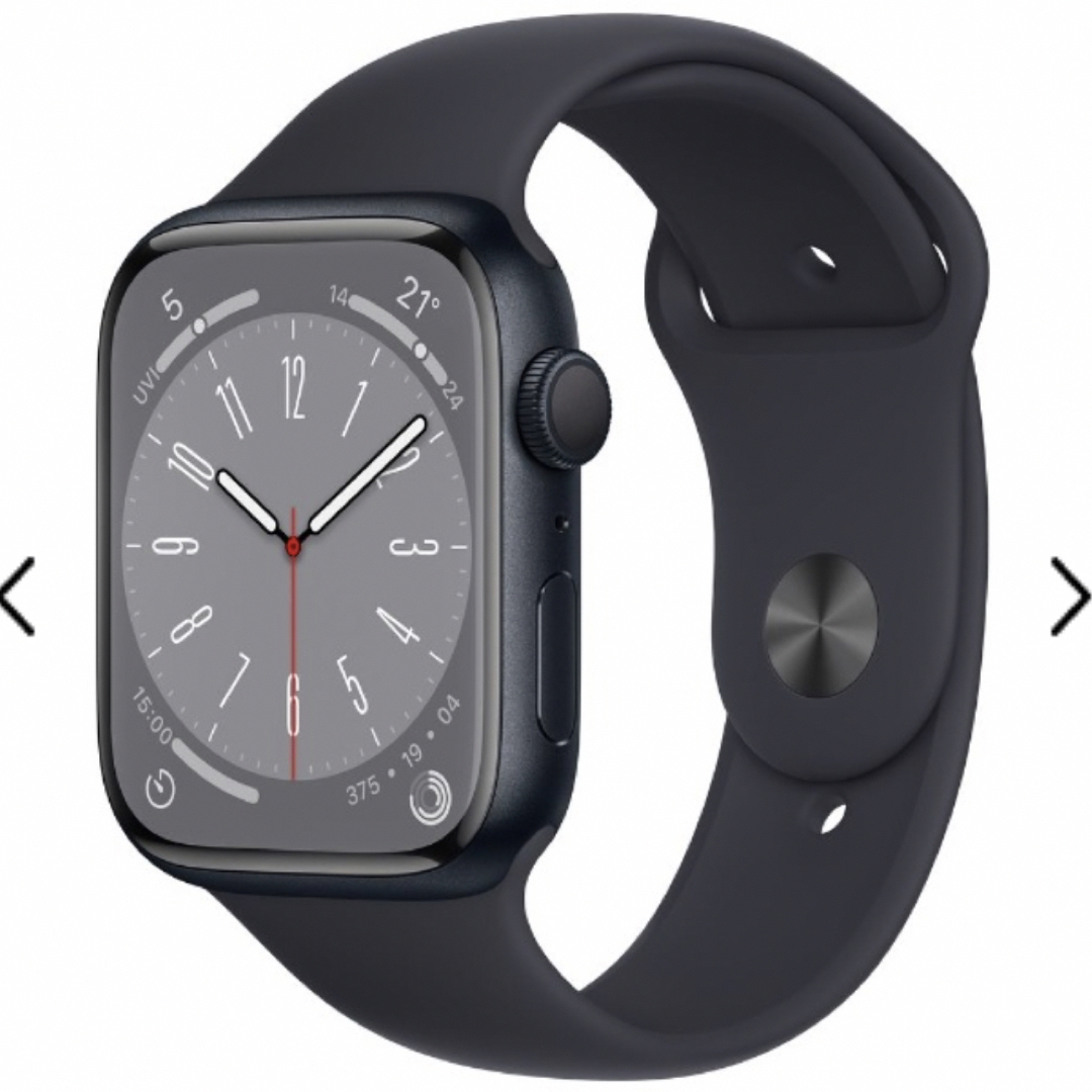 Apple Watch(アップルウォッチ)のApple Watch Series 8（GPSモデル）- 45mm 新品未使用 メンズの時計(腕時計(デジタル))の商品写真