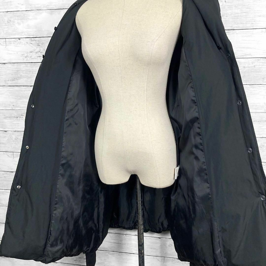 グレースコンチネンタル ダイアグラム ダウンコート ブラック 38サイズ レディースのジャケット/アウター(ダウンジャケット)の商品写真