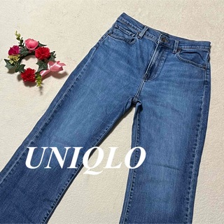 ユニクロ(UNIQLO)の大特価セール中　ユニクロ　UNIQLO♡デニムパンツ　ジーパン　S相当 即発送(デニム/ジーンズ)
