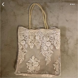 エディットフォールル(EDIT.FOR LULU)の未使用に近い👜美品【EDIT. FOR LULU】おしゃれレースバッグ(トートバッグ)