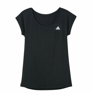 アディダス(adidas)のadidas アディダス 半袖 ストレッチ Tシャツ 薄手 トレーニングウェア(Tシャツ(半袖/袖なし))