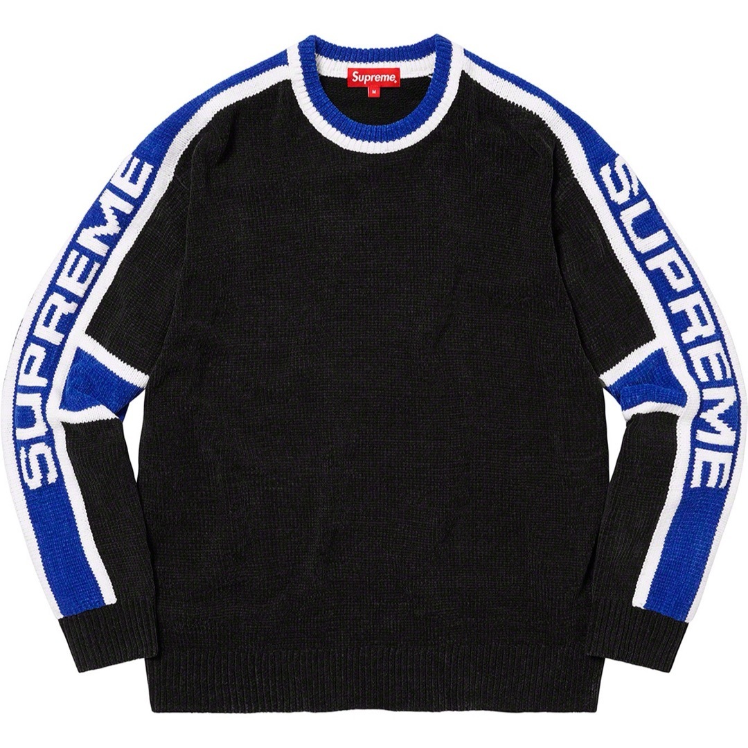 Supreme Stripe Chenille Sweater Sサイズ 新品ニット/セーター