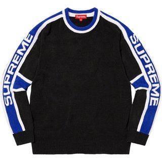 シュプリーム(Supreme)のSupreme Stripe Chenille Sweater Sサイズ 新品(ニット/セーター)