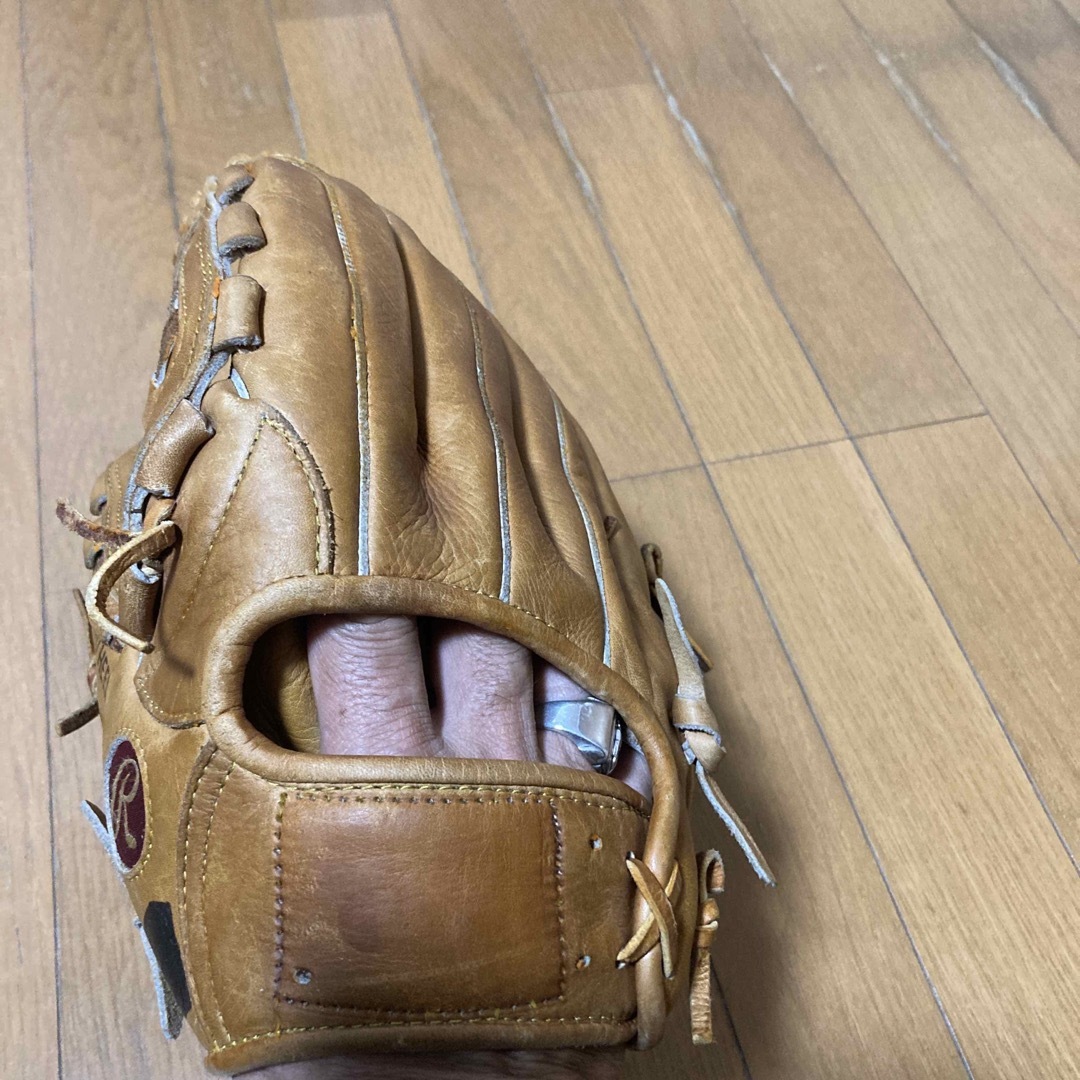 Rawlings(ローリングス)のローリングス。左利き用。ビンテージ。 スポーツ/アウトドアの野球(グローブ)の商品写真