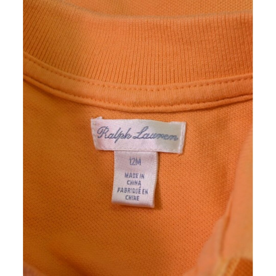 Ralph Lauren(ラルフローレン)のRalph Lauren ラルフローレン Tシャツ・カットソー 12 オレンジ 【古着】【中古】 キッズ/ベビー/マタニティのキッズ服女の子用(90cm~)(Tシャツ/カットソー)の商品写真