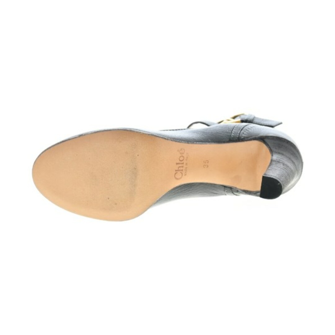 Chloe(クロエ)のChloe クロエ パンプス EU35(21.5cm位) 黒 【古着】【中古】 レディースの靴/シューズ(ハイヒール/パンプス)の商品写真