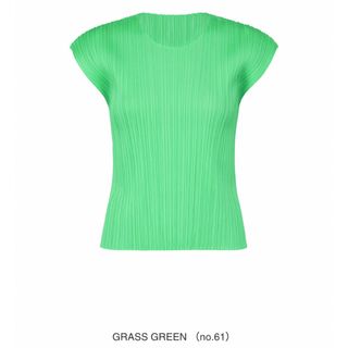 プリーツプリーズイッセイミヤケ(PLEATS PLEASE ISSEY MIYAKE)のPLEATS PLEASE ISSEY MIYAKE GRASS GREEN(カットソー(半袖/袖なし))