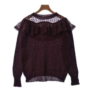 ステラマッカートニー(Stella McCartney)のSTELLA McCARTNEY ニット・セーター 36(XS位) エンジ系 【古着】【中古】(ニット/セーター)