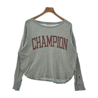 チャンピオン(Champion)のCHAMPION チャンピオン Tシャツ・カットソー M グレー 【古着】【中古】(カットソー(半袖/袖なし))