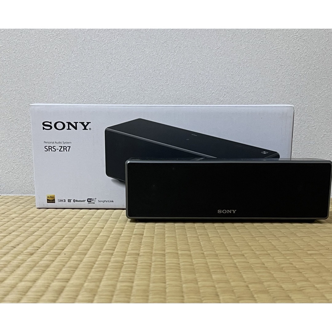 SONY ハイレゾ対応 ワイヤレスポータブルスピーカー SRS-ZR7(B) SONY ハイレゾ対応 ワイヤレスポータブルスピーカー SRS-ZR7(B)