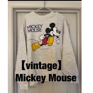 ディズニー(Disney)の【vintage】Mickey Mouse/ミッキーマウス SWET(トレーナー/スウェット)