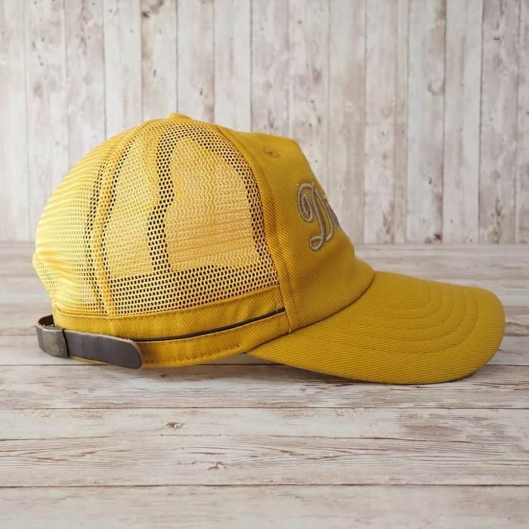 LOUNGE LIZARD(ラウンジリザード)の美品 ほぼ 未使用 ラウンジリザード ベースボール キャップ 刺繍 F サイズ メンズの帽子(キャップ)の商品写真