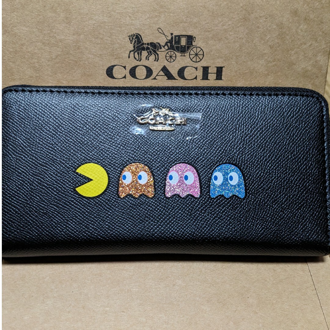 COACH(コーチ)のCOACH 長財布　ラウンドファスナーパックマン レディースのファッション小物(財布)の商品写真