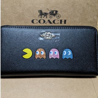 コーチ(COACH)のCOACH 長財布　ラウンドファスナーパックマン(財布)