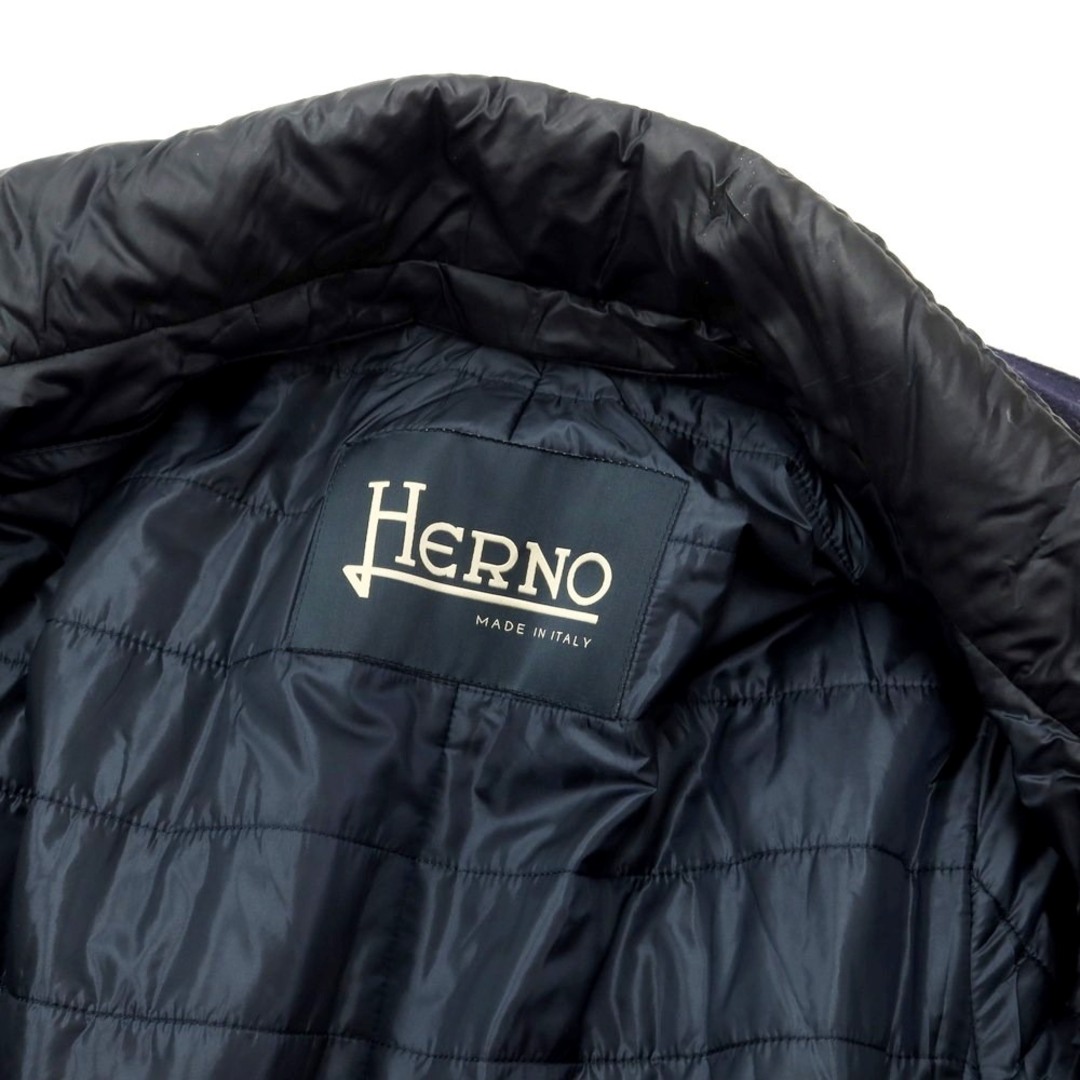 HERNO - 【中古】ヘルノ Herno ウールナイロン 中綿 チェスター