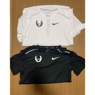 ナイキ(NIKE)の新品　ナイキオレゴンプロジェクト　ランニング　2枚Tシャツ(Tシャツ/カットソー(半袖/袖なし))