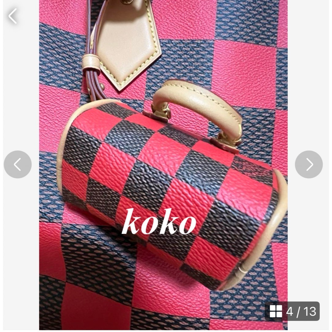 LOUIS VUITTON - ルイヴィトン チャームM01694 ポーチ・ダミエ LOUIS VUITTON - ルイヴィトン チャームM01694 ポーチ・ダミエ