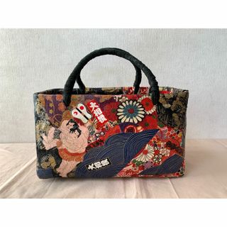 一閑張り竹籠バッグ(かごバッグ/ストローバッグ)