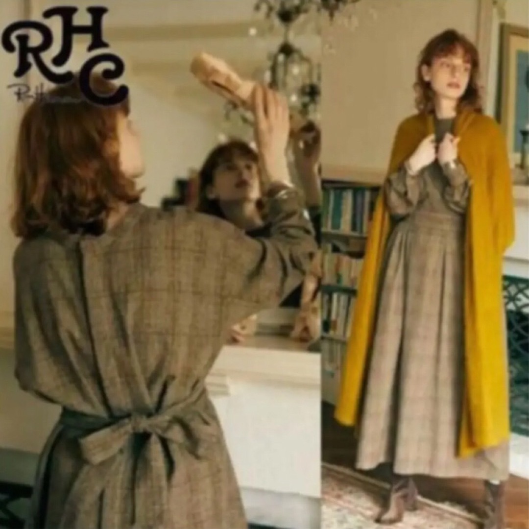 Ron Herman - RHC ron herman チェック ワンピース ロング Ron Herman - RHC ron herman チェック ワンピース ロング