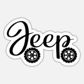 Jeep 15センチ　ステッカー　車　転写　防水(ステッカー)