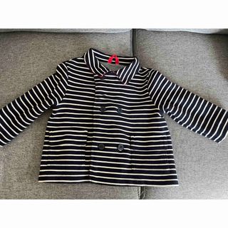 プチバトー(PETIT BATEAU)の✨お値下げ✨プチバトー　ボーダー　ジャケット(ジャケット/コート)