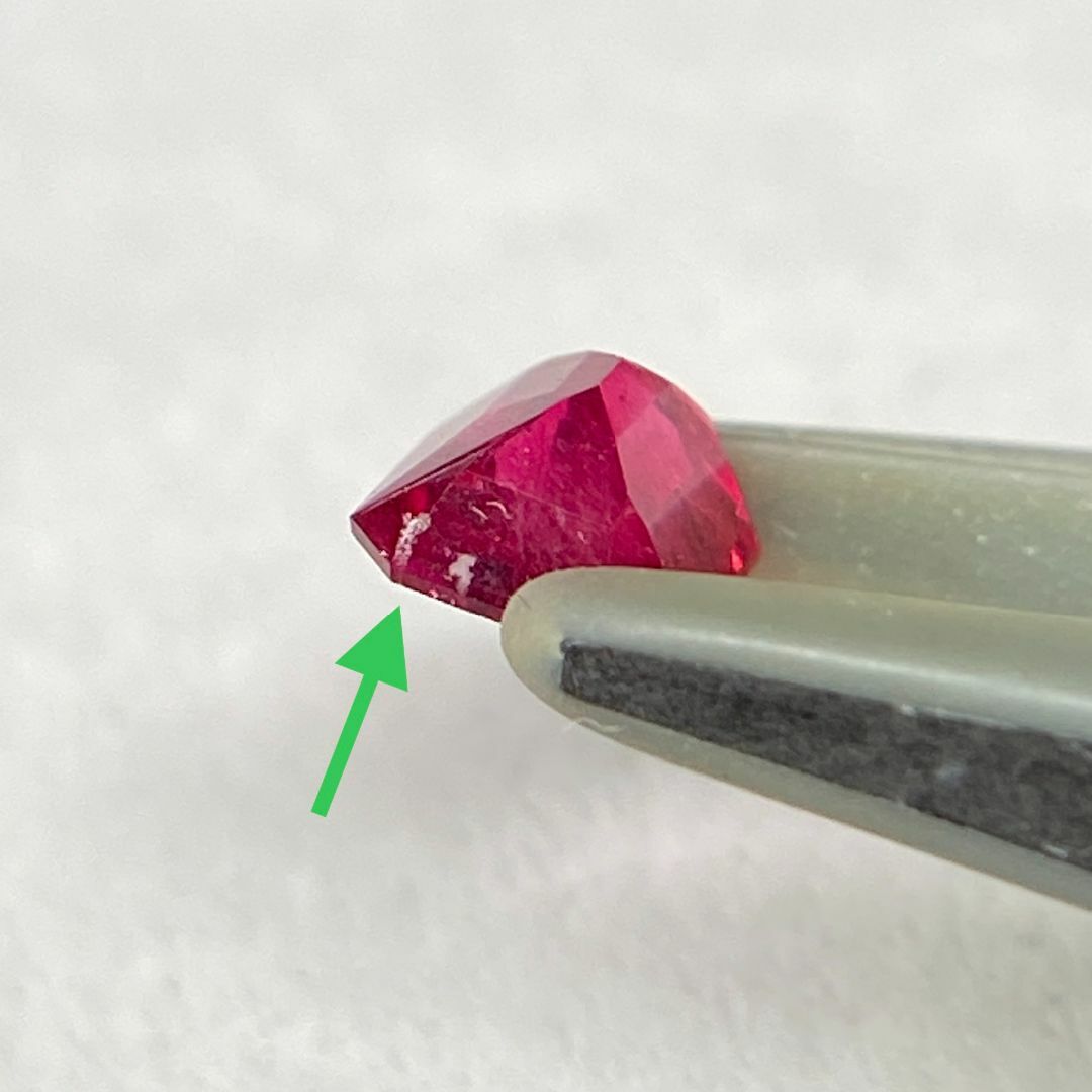 レアストーン☆極上レッドベリル 「赤いエメラルド」 0.368ct レアストーン☆極上レッドベリル 「赤いエメラルド」 0.368ct