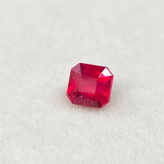 レアストーン☆極上レッドベリル 「赤いエメラルド」 0.368ct　DGL鑑別書(リング(指輪))